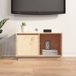 Casa si Gradina - Mobilier - Comode si corpuri - Comode - Comoda TV, 74x35x44 cm, lemn masiv de pin - Infinity.ro