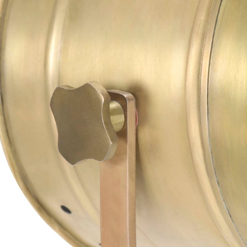 Casa si Gradina - Corpuri si surse de iluminat - Veioze si lampi - Lampi de veghe - Lampa de podea trepied, 165 cm, lemn masiv de mango, alamă - Infinity.ro