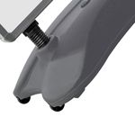 Casa si Gradina - Decoratiuni - DIY - Manechine plastic - Suport de afis A1, postament cu apa, gri, aliaj de aluminiu - Infinity.ro