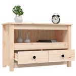 Casa si Gradina - Mobilier - Comode si corpuri - Comode - Comoda TV, 79x35x52 cm, lemn masiv de pin - Infinity.ro