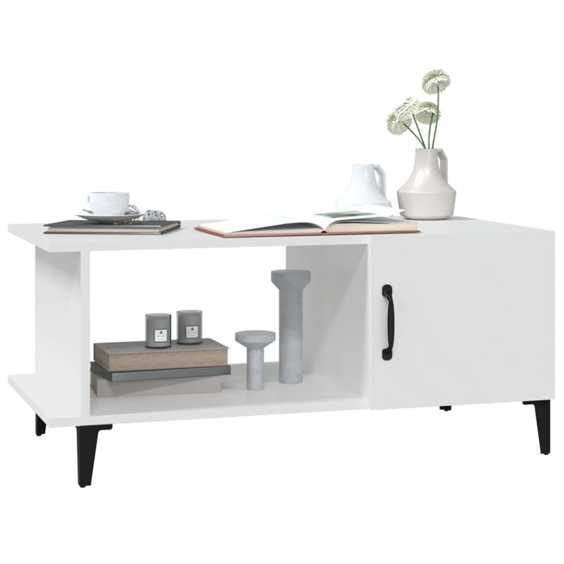 Casa si Gradina - Mobilier - Mese si birouri - Masute de cafea - Masuta de cafea, alb, 90x50x40 cm, lemn prelucrat - Infinity.ro