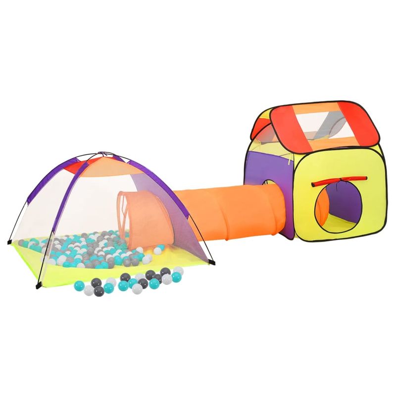 Jucarii, Copii si Bebe - Jucarii si jocuri - Jucarii de exterior - Casute si corturi copii - Cort de joaca pentru copii 250 bile, multicolor, 338x123x111 cm, multicolor 1 - Infinity.ro