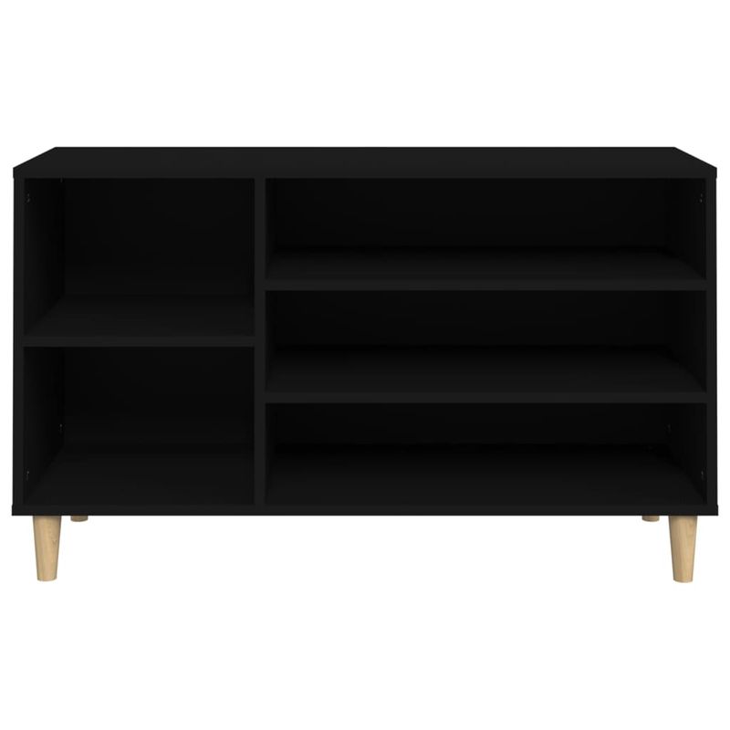 Casa si Gradina - Mobilier - Organizare si depozitare - Organizator incaltaminte - Pantofar, negru, 102x36x60 cm, lemn compozit - Infinity.ro