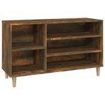 Casa si Gradina - Mobilier - Organizare si depozitare - Organizator incaltaminte - Pantofar, stejar fumuriu, 102x36x60 cm, lemn prelucrat - Infinity.ro