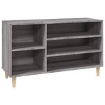 Casa si Gradina - Mobilier - Organizare si depozitare - Organizator incaltaminte - Pantofar, gri sonoma, 102x36x60 cm, lemn prelucrat - Infinity.ro