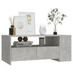 Casa si Gradina - Mobilier - Mese si birouri - Masute de cafea - Masuta de cafea, gri beton, 102x55x42 cm, lemn prelucrat - Infinity.ro