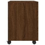 Casa si Gradina - Mobilier - Dulapuri si sifoniere - Dulapuri - Fiset mobil cu roti, stejar maro, 45x38x54 cm lemn prelucrat - Infinity.ro