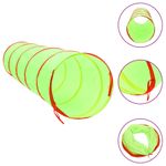 Jucarii, Copii si Bebe - Jucarii si jocuri - Jucarii de exterior - Spatii de joaca si accesorii - Tunel de joaca pt copii, 250 bile, verde, 175 cm, poliester, multicolor - Infinity.ro