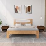 Casa si Gradina - Mobilier - Comode si corpuri - Noptiere - Noptiera, 2 buc., stejar maro, 50x46x50 cm, lemn prelucrat - Infinity.ro