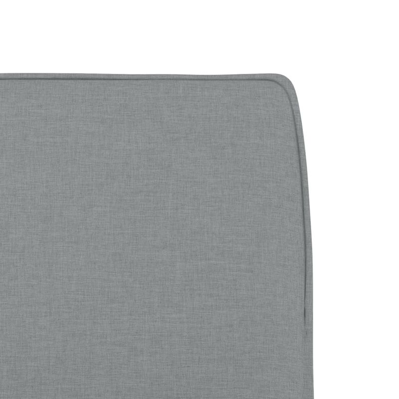 Casa si Gradina - Mobilier - Scaune si fotolii - Scaune - Scaun de relaxare, gri deschis, 52x75x76 cm, material textil - Infinity.ro