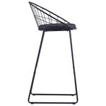 Casa si Gradina - Mobilier - Scaune si fotolii - Scaune - Scaune de bar, 2 buc., negru, piele ecologica - Infinity.ro
