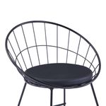 Casa si Gradina - Mobilier - Scaune si fotolii - Scaune - Scaune de bar, 2 buc., negru, piele ecologica - Infinity.ro