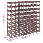 Casa si Gradina - Bucatarie si vesela - Accesorii bar - Carafe si decantoare - Suport sticle de vin pentru , 72 sticle, maro, lemn masiv de pin - Infinity.ro