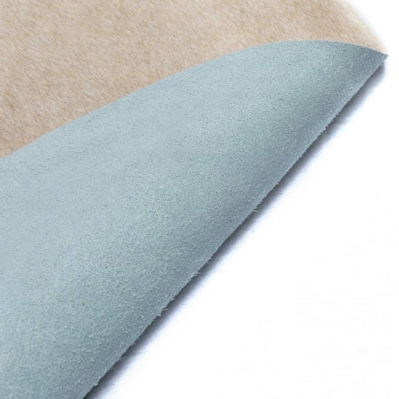 Casa si Gradina - Textile si covoare - Covoare - Covoare casa - Covor din piele de vaca naturala, bej, 150 x 170 cm - Infinity.ro