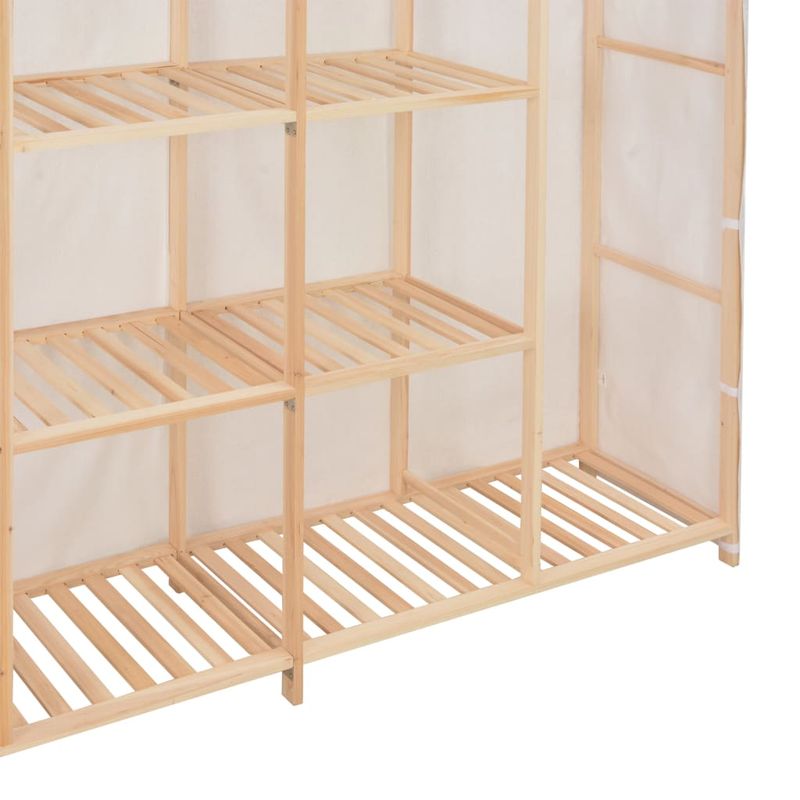 Casa si Gradina - Mobilier - Dulapuri si sifoniere - Sifoniere - Sifonier, alb, 173x40x170 cm, material textil - Infinity.ro