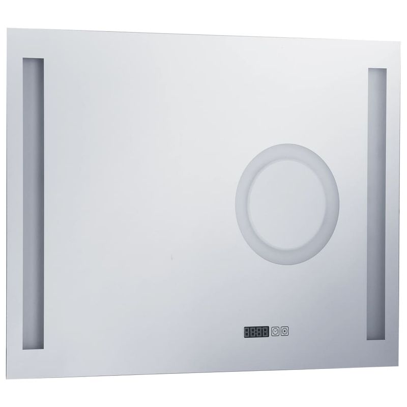 Casa si Gradina - Decoratiuni - Oglinzi - Oglinda cu LED de perete de baie, cu senzor tactil, 80 x 60 cm - Infinity.ro
