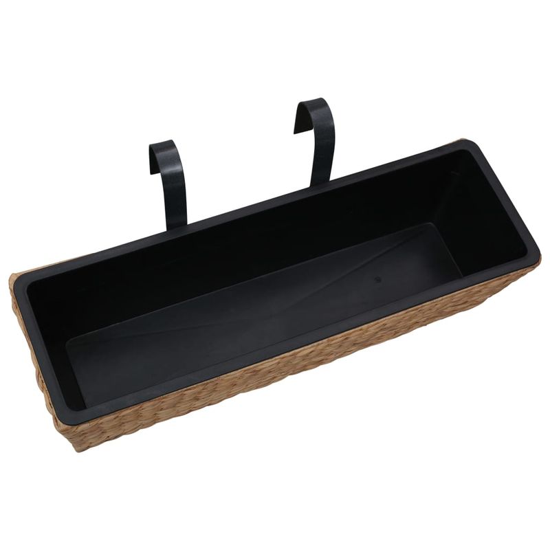 Casa si Gradina - Gradinarit si plante - Plante si ghivece - Ghivece si suporturi - Jardiniere de gradina, 2 buc., zambila de apa, maro - Infinity.ro