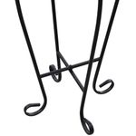 Casa si Gradina - Gradinarit si plante - Plante si ghivece - Ghivece si suporturi - Masa laterala cu mozaic pentru plante, negru si alb - Infinity.ro