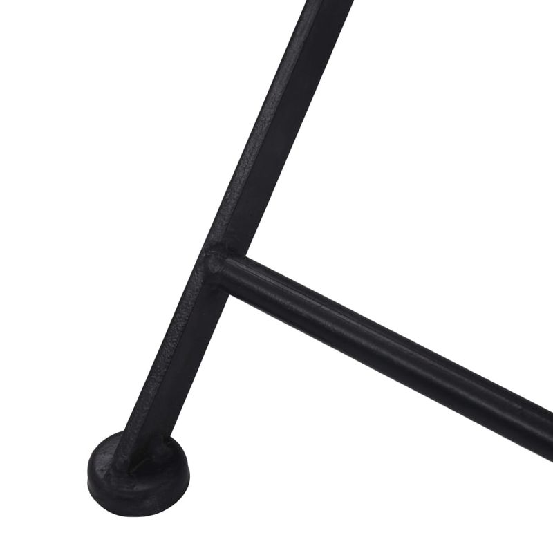 Casa si Gradina - Gradina si terasa - Mobilier exterior - Scaune si sezlonguri gradina - Scaune bistro cu mozaic, 2 buc., portocaliu/gri - Infinity.ro