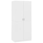 Casa si Gradina - Mobilier - Dulapuri si sifoniere - Sifoniere - Sifonier, alb, 90x52x200 cm, PAL - Infinity.ro