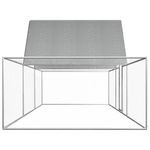 Petshop - Accesorii petshop - Culcusuri si custi - Custi interior si exterior - Cotet pentru pasari, 6 x 2 x 2 m, otel galvanizat - Infinity.ro