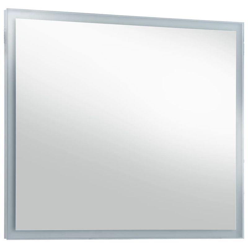 Casa si Gradina - Decoratiuni - Oglinzi - Oglinda cu LED de perete pentru baie, 80 x 60 cm - Infinity.ro