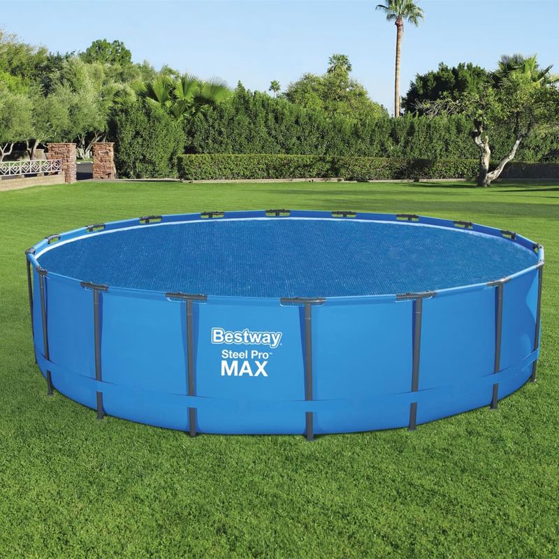 Casa si Gradina - Constructii - Scari si accesorii interioare - Alte accesorii pentru piscine - Bestway Prelata solara de piscina Flowclear, 549 cm - Infinity.ro