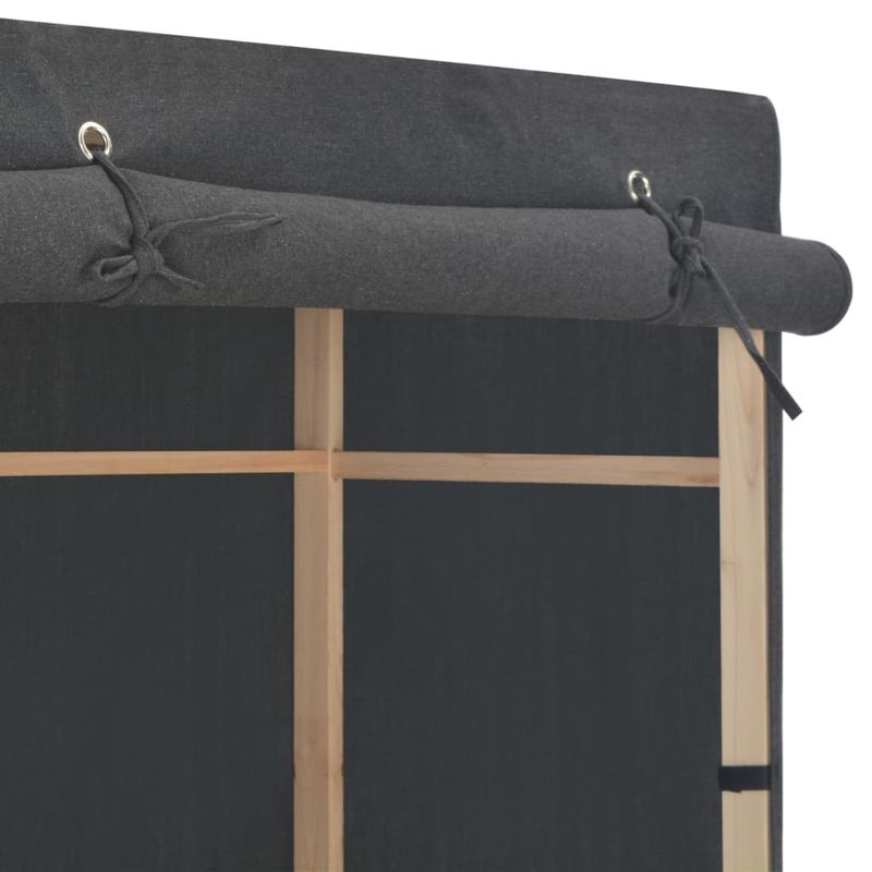 Casa si Gradina - Mobilier - Dulapuri si sifoniere - Sifoniere - Sifonier, gri, 79 x 40 x 170 cm, material textil - Infinity.ro