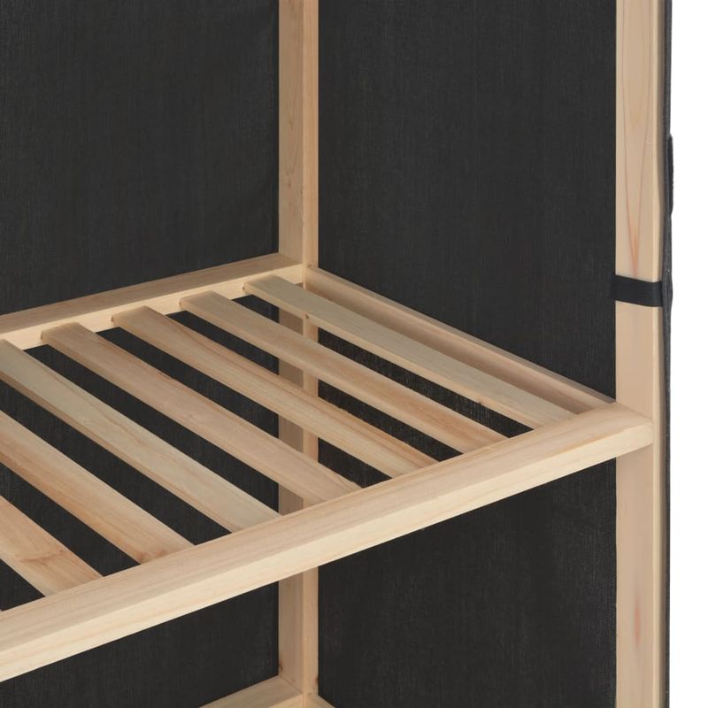 Casa si Gradina - Mobilier - Dulapuri si sifoniere - Sifoniere - Sifonier, gri, 79 x 40 x 170 cm, material textil - Infinity.ro