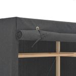 Casa si Gradina - Mobilier - Dulapuri si sifoniere - Sifoniere - Sifonier, gri, 79 x 40 x 170 cm, material textil - Infinity.ro