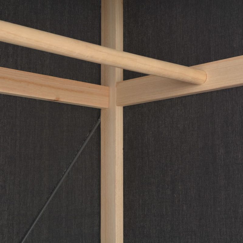 Casa si Gradina - Mobilier - Dulapuri si sifoniere - Sifoniere - Sifonier, gri, 79 x 40 x 170 cm, material textil - Infinity.ro