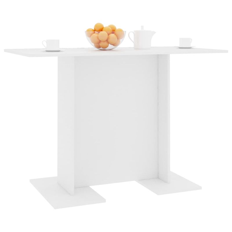 Casa si Gradina - Mobilier - Mese si birouri - Mese bucatarie si dining - Masa de bucatarie, alb, 110x60x75 cm, PAL - Infinity.ro