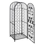Casa si Gradina - Bucatarie si vesela - Accesorii bar - Suporturi bauturi - Suport sticle de vin pentru 45 de sticle, metal - Infinity.ro