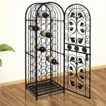 Casa si Gradina - Bucatarie si vesela - Accesorii bar - Suporturi bauturi - Suport sticle de vin pentru 45 de sticle, metal - Infinity.ro