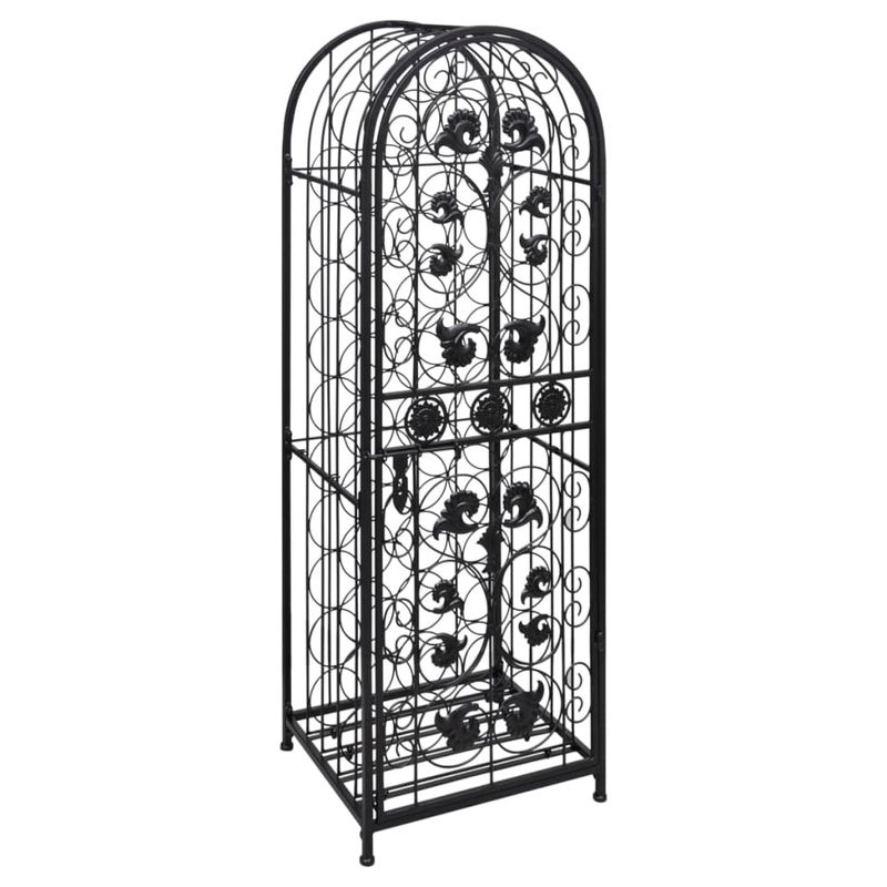 Casa si Gradina - Bucatarie si vesela - Accesorii bar - Suporturi bauturi - Suport sticle de vin pentru 45 de sticle, metal - Infinity.ro