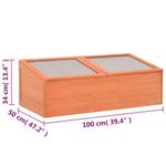 Casa si Gradina - Gradinarit si plante - Sere si solarii - Sera, 100x50x34 cm, lemn - Infinity.ro