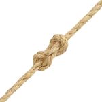 Casa si Gradina - Constructii - Feronerie si accesorii - Sfoara si lanturi - Franghie, 250 m, sisal 100%, 6 mm - Infinity.ro
