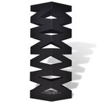 Casa si Gradina - Decoratiuni - Obiecte decorative - Suporturi umbrele - Suport pentru umbrele, patrat, depozitare bastoane, alb, 48,5 cm, otel - Infinity.ro