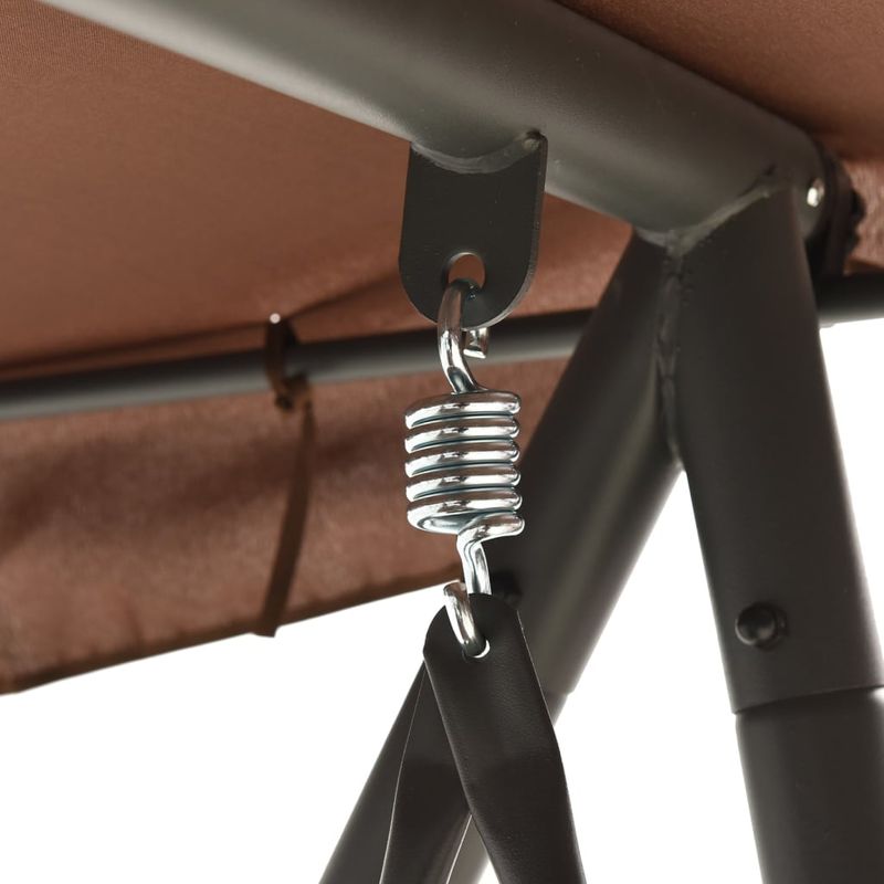 Casa si Gradina - Gradina si terasa - Balansoare si hamace - Balansoare - Balansoar de exterior cu copertina, cafeniu, maro - Infinity.ro