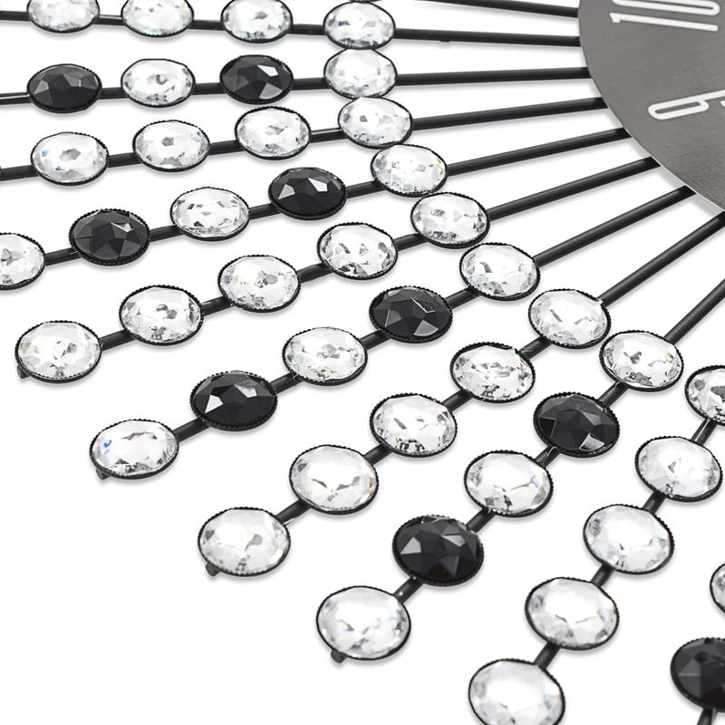 Casa si Gradina - Decoratiuni - Ceasuri - Ceas de perete, negru, 43 cm, metal - Infinity.ro