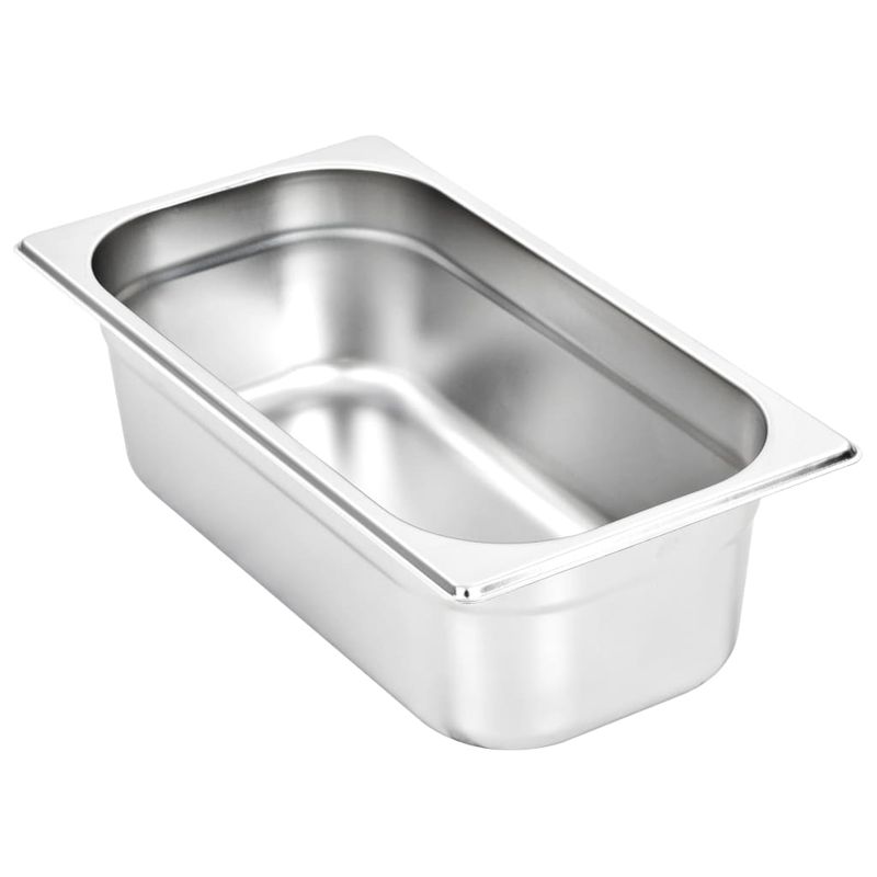 Casa si Gradina - Bucatarie si vesela - Vase pentru gatit - Tavi copt - Recipiente Gastronorm 8 buc. GN 1/3 100 mm otel inoxidabil - Infinity.ro