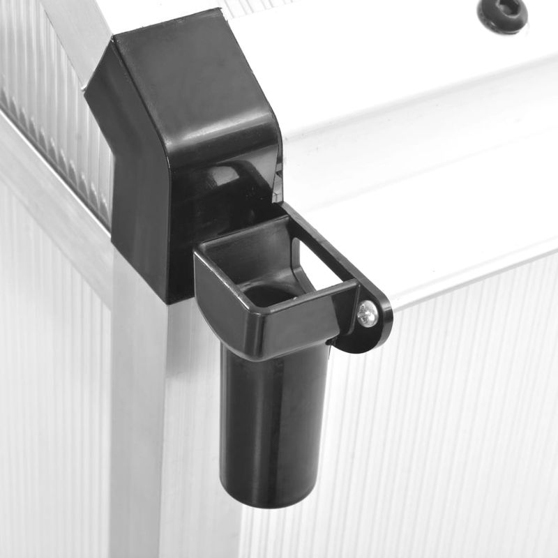 Casa si Gradina - Gradinarit si plante - Sere si solarii - Sera, 13,41 m³, 362x190x195 cm, aluminiu - Infinity.ro