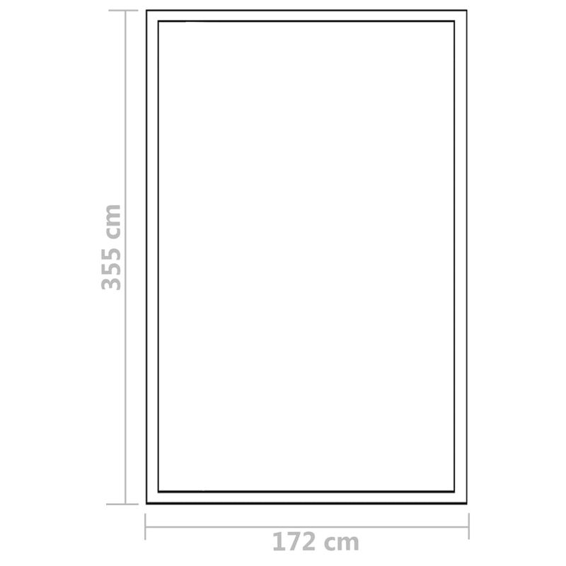 Casa si Gradina - Gradinarit si plante - Sere si solarii - Sera, 13,41 m³, 362x190x195 cm, aluminiu - Infinity.ro