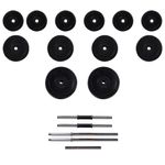 Sport si Outdoor - Fitness - Aparate fitness - Aparate si banci multifunctionale - Turn de forta cu set de haltere si gantere ,5 kg - Infinity.ro