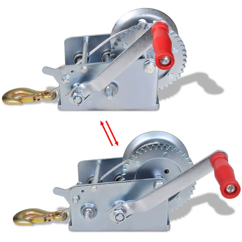 Casa si Gradina - Constructii - Depozitare, transport si protectie - Accesorii echipamente pentru transport si ridicat - Troliu manual, 1130 kg - Infinity.ro