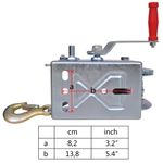 Casa si Gradina - Constructii - Depozitare, transport si protectie - Accesorii echipamente pentru transport si ridicat - Troliu manual, 1130 kg - Infinity.ro