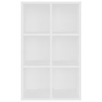 Casa si Gradina - Mobilier - Biblioteci si rafturi - Biblioteci - Biblioteca/Servanta, alb, 66x30x98 cm, PAL - Infinity.ro