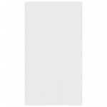 Casa si Gradina - Mobilier - Biblioteci si rafturi - Biblioteci - Biblioteca/Servanta, alb, 66x30x98 cm, PAL - Infinity.ro