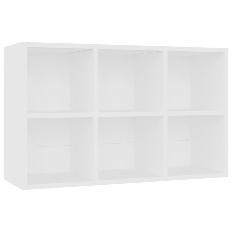 Casa si Gradina - Mobilier - Biblioteci si rafturi - Biblioteci - Biblioteca/Servanta, alb, 66x30x98 cm, PAL - Infinity.ro