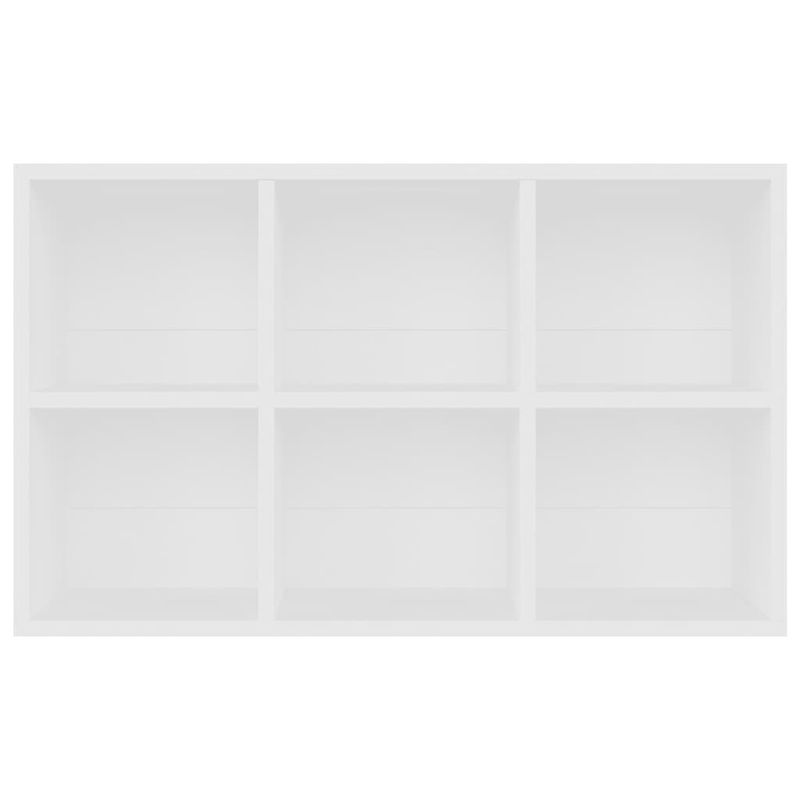 Casa si Gradina - Mobilier - Biblioteci si rafturi - Biblioteci - Biblioteca/Servanta, alb, 66x30x98 cm, PAL - Infinity.ro